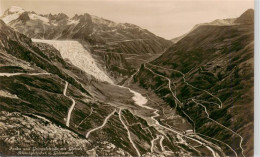 13950005 Furkapass Furka- Und Grimselstrasse Mit Gletsch Rhonegletscher Und Gale - Altri & Non Classificati