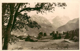 13949977 Hasliberg_Bruenig_BE Panorama Blick Auf Die Wetterhoerner Berner Alpen - Sonstige & Ohne Zuordnung