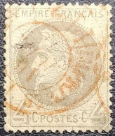 FRANCE Y&T N°27B Napoléon 4c Gris. Cachet Des Imprimés De Paris P.P. 2? - 1863-1870 Napoleon III Gelauwerd