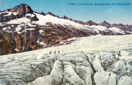 13949930 Furka_2431m_UR Furka-Grimsel Rhonegletscher Mit Naegelisgraetli - Andere & Zonder Classificatie