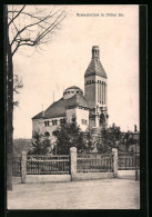 AK Zittau /Sa., Blick Zum Krematorium  - Beerdigungen