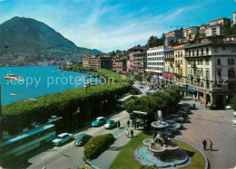 13590035 Lugano Lago Di Lugano Panorama Mit Blick Zum Monte San Salvatore Lugano - Other & Unclassified