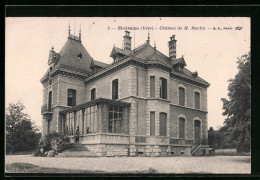 CPA Moirans, Château De M. Martin  - Moirans