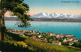 13561795 Neuchatel NE Panorama Alpen Neuchatel NE - Otros & Sin Clasificación