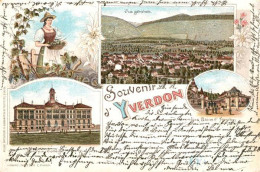 13558795 Yverdon VD Vue Generale Nouveau College  - Sonstige & Ohne Zuordnung