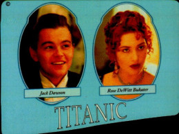 TELECARTE ETRANGERE...TITANIC...LEONARDO DI CAPRIO ET KATE WINSLEY.. - Personnages