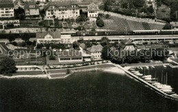 13550375 Vingels Biel Bienne Restaurant Du Lac Hafen Fliegeraufnahme  - Sonstige & Ohne Zuordnung