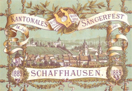 13549705 Schaffhausen SH Kantonales Saengerfest Schaffhausen SH - Andere & Zonder Classificatie