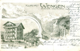 13549575 Wengen BE Hotel Deutscher Hof Berner Oberland Wengen BE - Sonstige & Ohne Zuordnung