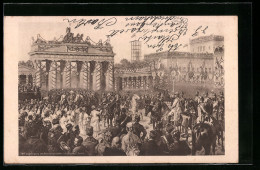 AK Berlin, Einzug Der Truppen Am Brandenburger Tor, Reichseinigungskriege  - Other & Unclassified