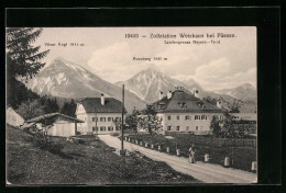 AK Füssen, Zollstation Weishaus, Landesgrenze Bayern-Tirol, Vilser Kogl, Rossberg  - Zoll