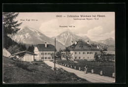 AK Füssen, Zollstation Weishaus, Landesgrenze Bayern-Tirol, Vilser Kogl, Rossberg  - Douane