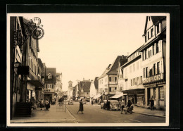 Foto-AK Oberkirch, Hauptstrasse Mit Evang. Kirche  - Oberkirch