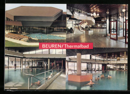 AK Beuren, Thermalbad, Innenansicht, Aussenbecken  - Autres & Non Classés