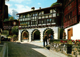 13316425 Werdenberg Hauptplatz Mit Margelkopf Fachwerhaus Brunnen Werdenberg - Autres & Non Classés