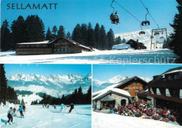 13313785 Sellamatt Wintersportplatz Appenzeller Alpen Berggasthof Churfirsten Se - Autres & Non Classés