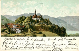 13308385 Flueeli-Ranft Ortsansicht Mit Kirche Flueeli-Ranft - Other & Unclassified
