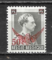 S34**  Leopold III Col Ouvert Avec Surcharge Roue Ailée - Bonne Valeur - MNH** - LOOK!!!! - Postfris