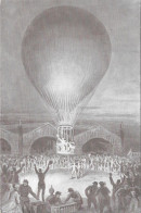 BALLON - LE  JULES FAVRES  N°2 ( GARE DU NORD PARIS A BELLE ILE EN MER ) CACHETS BALLON MUSEE POSTAL CANNES 1959, A VOIR - Fesselballons