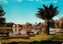 13302555 Locarno Lago Maggiore Gaerten Am See Schifflaende Promenade Locarno Lag - Sonstige & Ohne Zuordnung