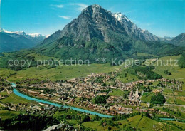 13300605 Glarus GL Mit Glaernisch Glarner Alpen Fliegeraufnahme Glarus GL - Sonstige & Ohne Zuordnung