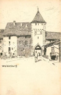 13299625 Waldenburg BL Stadttor Zeichnung Waldenburg BL - Sonstige & Ohne Zuordnung