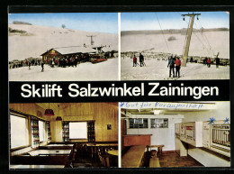 AK Zainingen, Gasthaus Am Skilift Salzwinkel, Innenansichten  - Autres & Non Classés