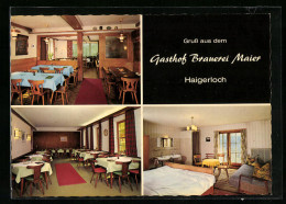 AK Haigerloch /Oberstadt, Gasthof Brauerei Maier, Innenansichten  - Haigerloch