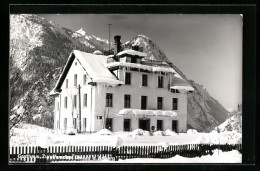 AK Dalaas Am Arlberg, Gasthaus Zum Paradies Im Winterkleid  - Altri & Non Classificati