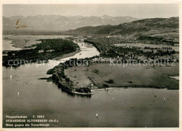 13278725 Altenrhein Fliegeraufnahme Strandbad Vorarlberge Altenrhein - Sonstige & Ohne Zuordnung