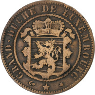 Luxembourg, Guillaume III, 10 Centimes, 1865, Paris, Cuivre, TB+, KM:23 - Luxembourg