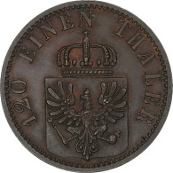 Royaume De Prusse, Wilhelm I, 3 Pfennig, 1867, Hanovre, Cuivre - Petites Monnaies & Autres Subdivisions