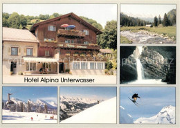 13215885 Unterwasser Toggenburg Hotel Alpina Seilbahn Wassrfall Unterwasser Togg - Sonstige & Ohne Zuordnung