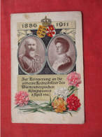 Silver Wedding Württemberg Royal Couple - 1911 -    Ref 6398 - Case Reali