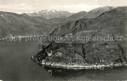 13190555 Morcote Lago Di Lugano Fliegeraufnahme Morcote Lago Di Lugano - Autres & Non Classés