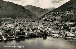 13189915 Locarno Lago Maggiore Fliegeraufnahme Locarno Lago Maggiore - Autres & Non Classés