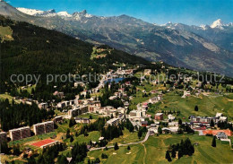 13157915 Crans-Montana Wintersportplatz Alpen Fliegeraufnahme Crans-sur-Sierre  - Autres & Non Classés
