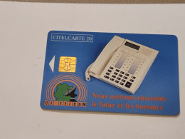 Ivory Coast-CI-CIT-0019)-telephone Nous-(35)-(20units)-(000195499)-(tirage-150.000)-used Card+1card Prepiad Free - Costa D'Avorio