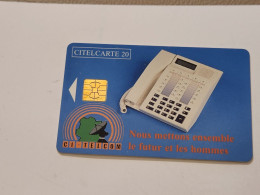 Ivory Coast-CI-CIT-0019)-telephone Nous-(35)-(20units)-(000195499)-(tirage-150.000)-used Card+1card Prepiad Free - Ivoorkust