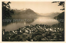 13150375 Gersau Vierwaldstaettersee Buochserhorn Pilatus Panorama Gersau - Sonstige & Ohne Zuordnung