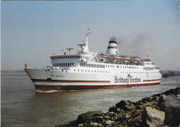 OUISTREHAM RIVA BELLA CALVADOS - BRITTANY FERRIES REINE MATHILDE, EDITION DUBRAY A CONCHES EURE, VOIR LE SCANNER - Ouistreham