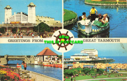 R576339 Greetings From Great Yarmouth. A Sapphire Card. 1975. Multi View - World