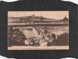 128799          Francia,    Lyon,    Pont  De La  Guillotiere,   Hotel-Dieu  Et  Coteau  De  Fourviere,   VG - Lyon 4