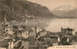 13038615 Montreux VD Et Dent Du Midi Montreux - Autres & Non Classés