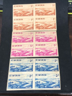 VIET NAM SOUTH STAMPS (Not Imperf.1961- AUTOROUTE 3 Block)12 STAMPS Rare - Vietnam