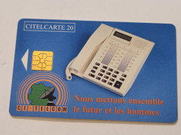 Ivory Coast-CI-CIT-0019A)-telephone Nous-(45)-(20units)-(000194923)-(tirage-150.000)-used Card+1card Prepiad Free - Côte D'Ivoire