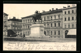 AK München, Maximilian Denkmal Auf Dem Wittelsbacherplatz  - München