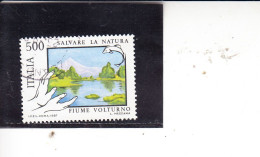 ITALIA  1987 - Sassone 1794° . Scienze - Salvaguardia Natura - Pesci - 1981-90: Used