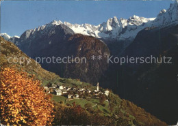 11875031 Soglio Im Bergell Mit Bondasca Gruppe Soglio - Autres & Non Classés