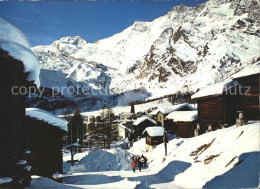 11875001 Saas-Fee Mit Feegletscher Alphubel Taeschhorn Dom Saas-Fee - Sonstige & Ohne Zuordnung